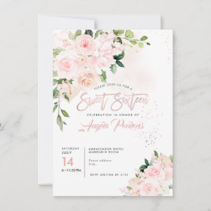 Brunch Bubbly H2 Blush Anthuriums Roses Peonies  Invitation