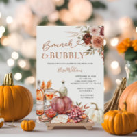 Brunch & Bubbly Pumpkin Champagne Bridal Shower