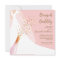 Brunch Bubbly Rose Quartz Bridal Shower Invitation