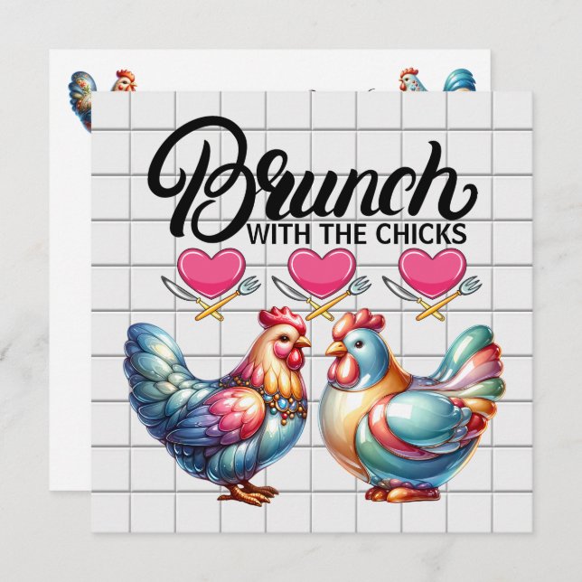 Brunch, etc. Invitation (Front/Back)