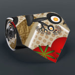 Brunch Fractal Art Funny Food, Tomatoes, Eggs Neck Tie<br><div class="desc">Funny pans and more.
Design for your tie.</div>