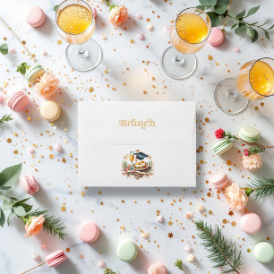 Brunch Graduation Envelope