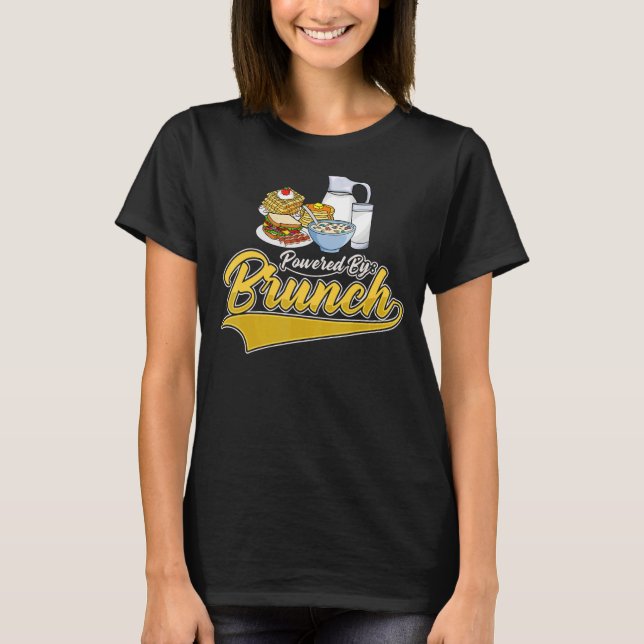 Brunch Ideas Food Recipes Mimosa Breakfast Sunday  T-Shirt (Front)