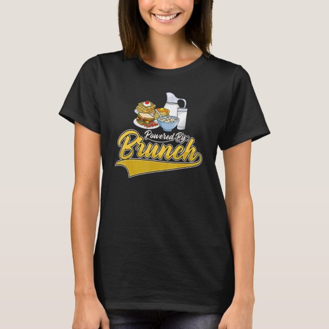 Brunch Ideas Food Recipes Mimosa Breakfast Sunday  T-Shirt (Front)