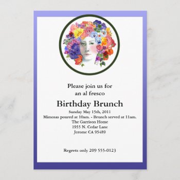 Brunch Invitations /spring Party by goldersbug at Zazzle