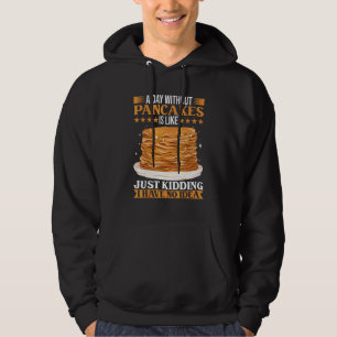 Brunch Outfit Pancake Costume Breakfast Pancake Hoodie