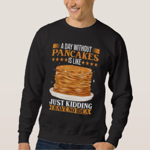 Brunch Outfit  Pancake Costume  Breakfast  Pancake Sweatshirt