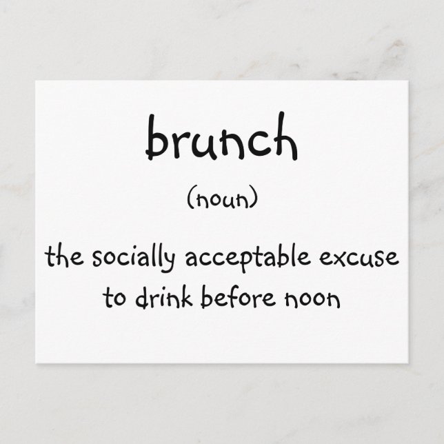 brunch postcard (Front)