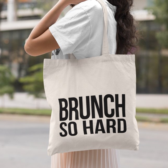 Brunch So Hard Tote Bag (Creator Uploaded)