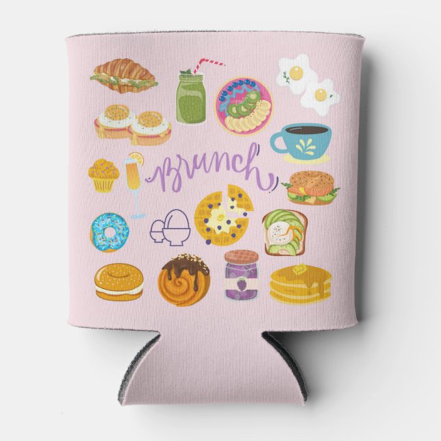 Brunch Squad Can Cooler (Front)