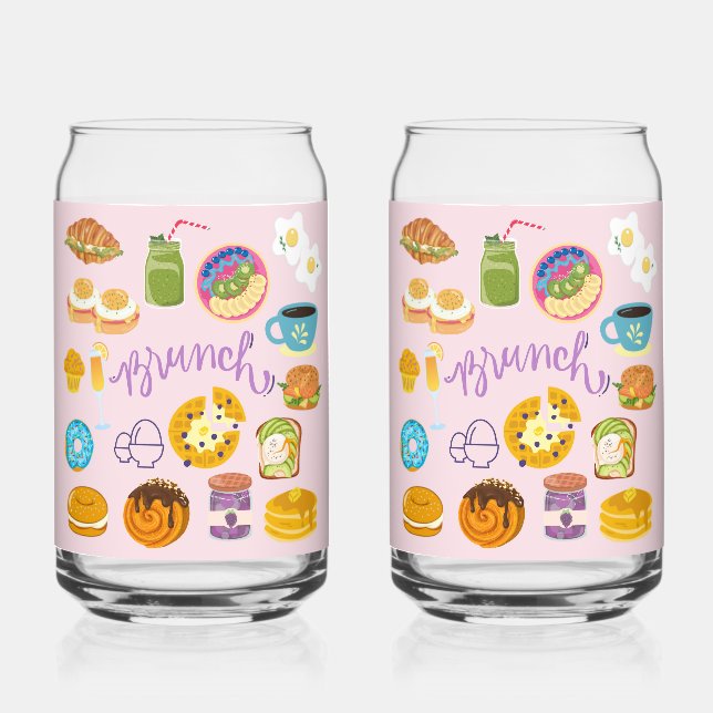Brunch Squad Can Glass (Front)