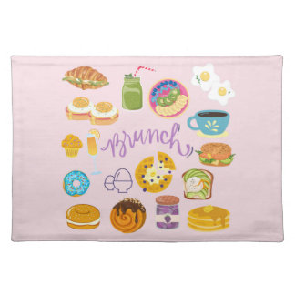 Brunch Squad Cloth Placemat