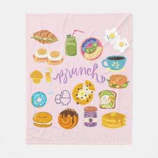 Brunch Squad Fleece Blanket