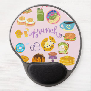 Brunch Squad Gel Mouse Pad