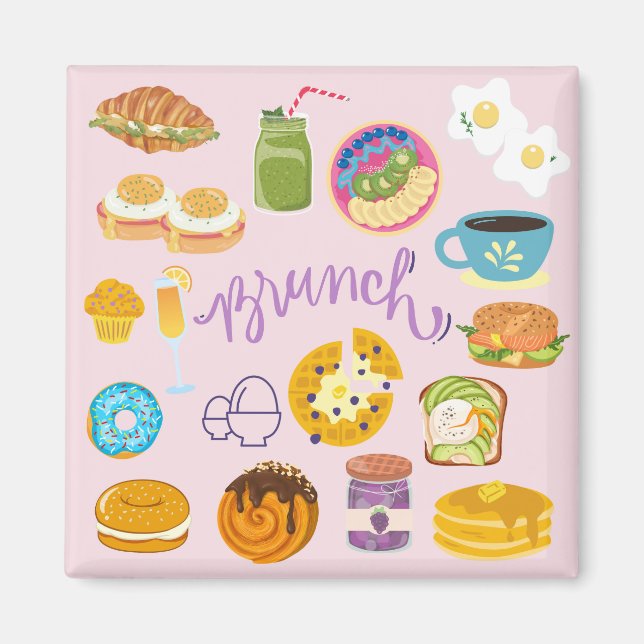 Brunch Squad Magnet (Front)