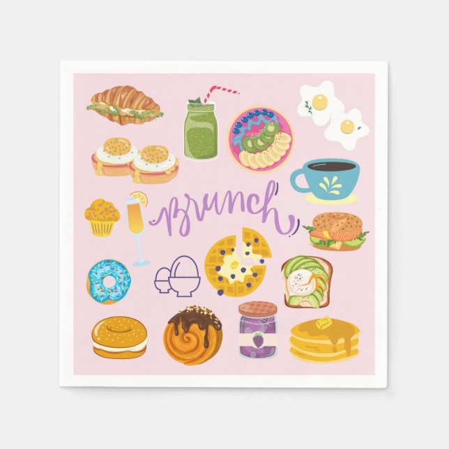 Brunch Squad Napkins (Front)