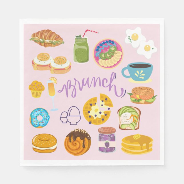 Brunch Squad Napkins (Front)