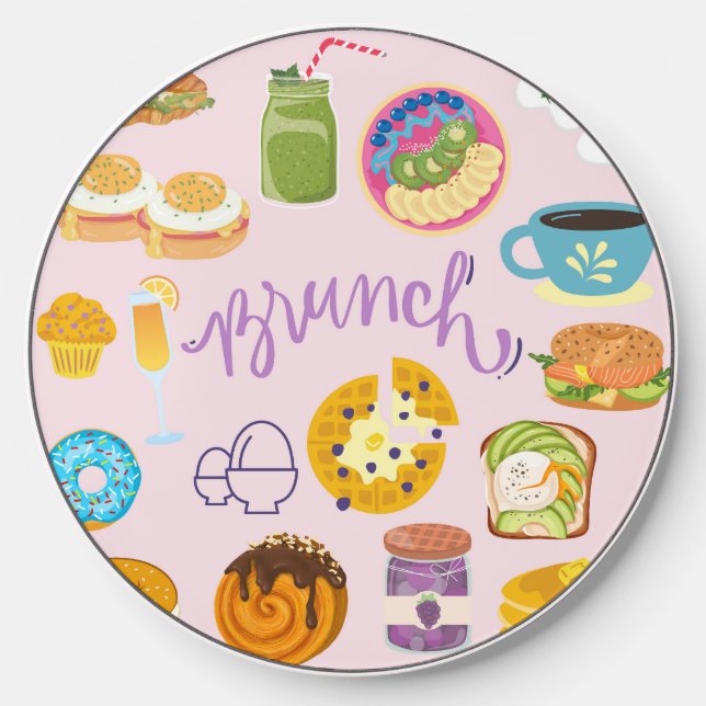  Brunch Squad Wireless Charger (Front)