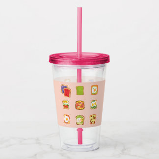 Brunch Toast Acrylic Tumbler