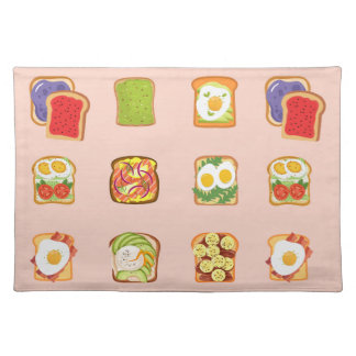 Brunch Toast Cloth Placemat