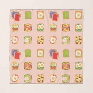 Brunch Toast Scarf