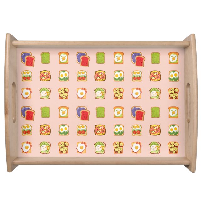 Brunch Toast Serving Tray (Front)