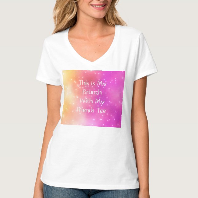 Brunch with Friends Tee for Women (Front)