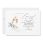 Brunch with the Bride Gold Greenery Bridal Shower