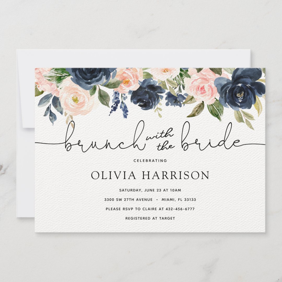 Brunch with the Bride Shower Invitation | Zazzle