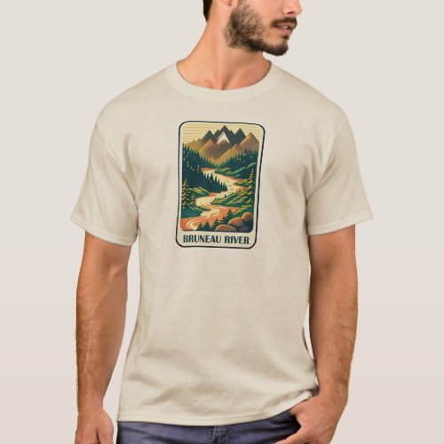 Bruneau River Idaho Colors T_Shirt