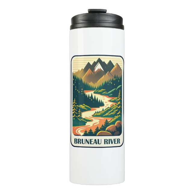 Bruneau River Idaho Colors Thermal Tumbler (Front)