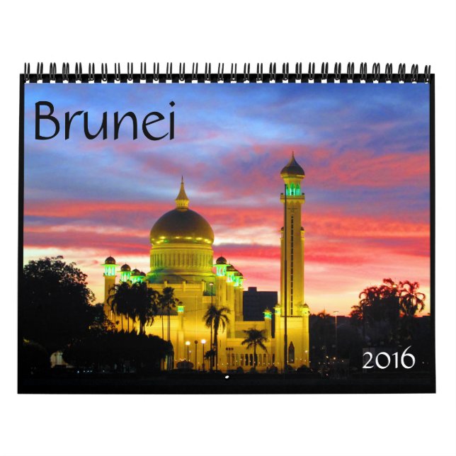 brunei 2016 calendar (Cover)