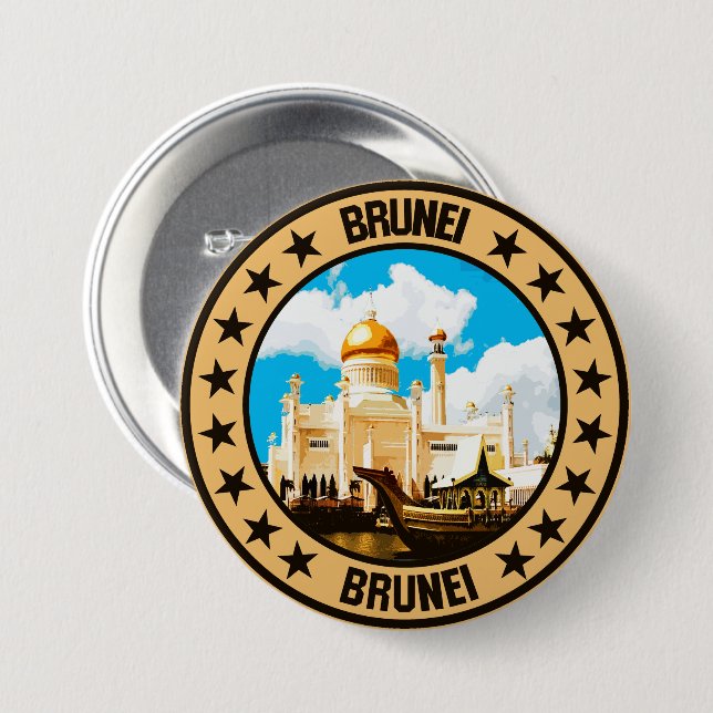 Brunei                                             button (Front & Back)