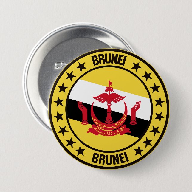 Brunei                                             button (Front & Back)