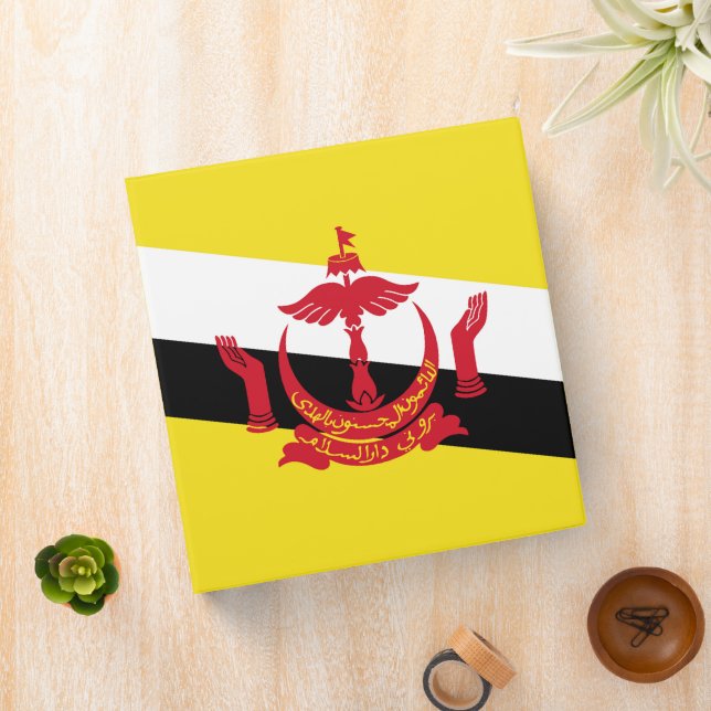 Brunei flag 3 ring binder (In Situ)