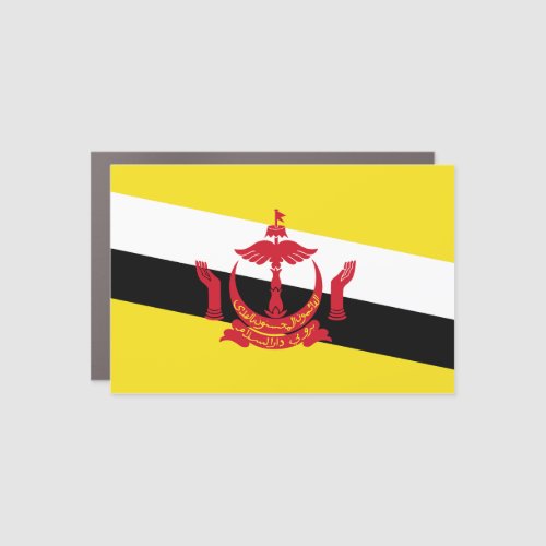 Brunei Flag Car Magnet