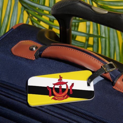 Brunei Flag Luggage Tag