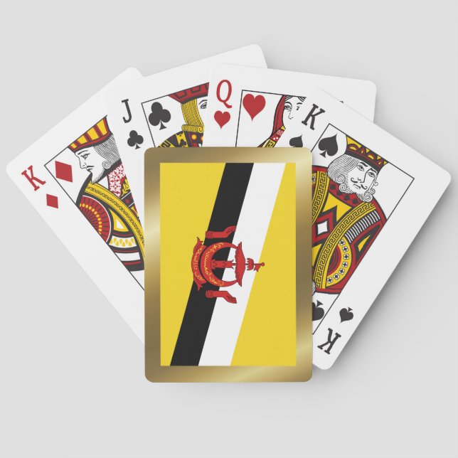 Brunei Flag Playing Cards (Back)