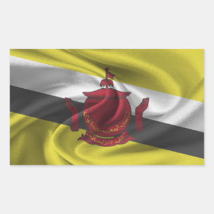 Brunei Flag Rectangular Sticker