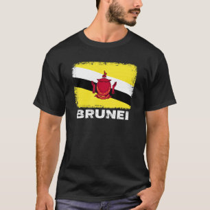 Brunei Flag Support Bruneian People Women Men T-Shirt