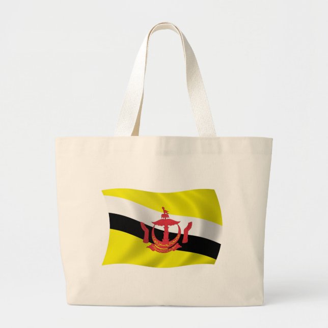 Brunei Flag Tote Bag (Front)