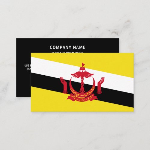 Bruneian Flag Flag of Brunei Business Card