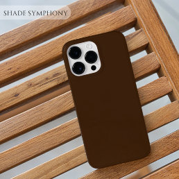 Brunette Brown 1 of Top 25 Solid Brown Shades For Case-Mate iPhone 14 Pro Max Case