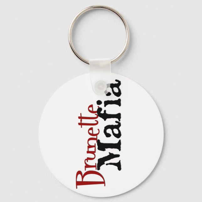 Brunette Mafia - Keychain (Front)