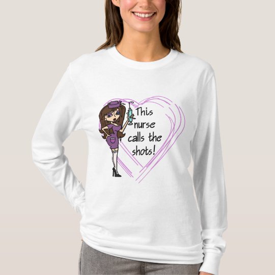 Brunette Nurse T-shirts and Gifts