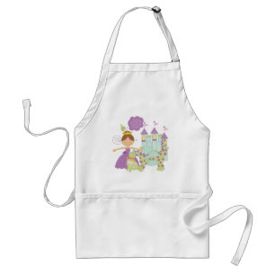Brunette Princess Adult Apron