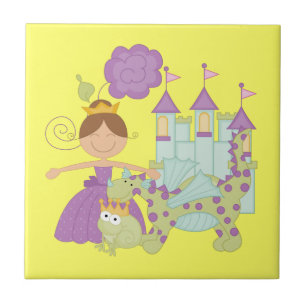 Brunette Princess Ceramic Tile