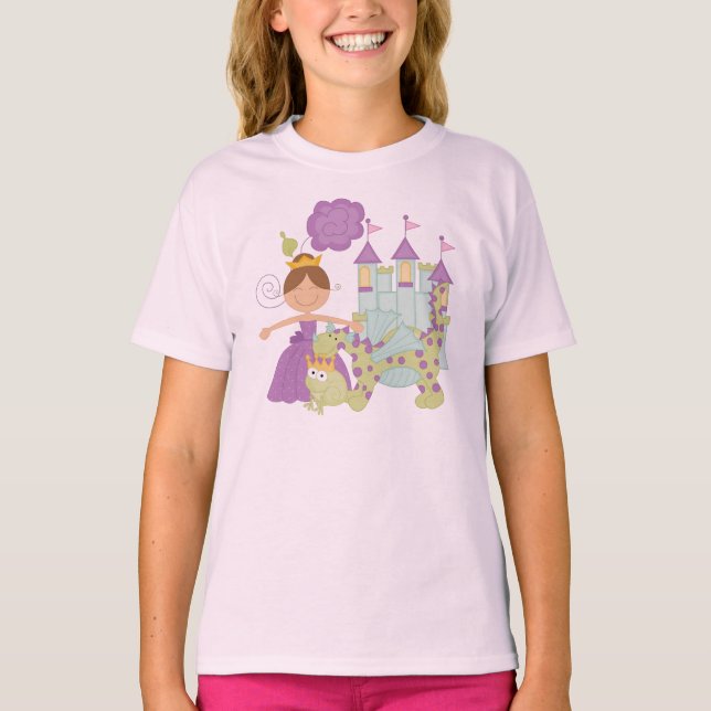 Brunette Princess T-Shirt (Front)