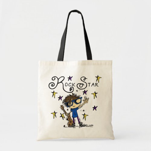 Brunette Rock Star Tote Bag