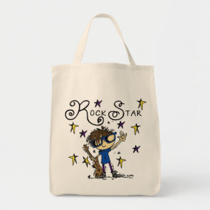 Brunette Rock Star Tote Bag